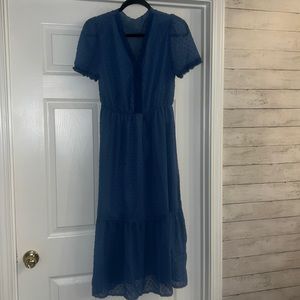 NWT midi dress w belt